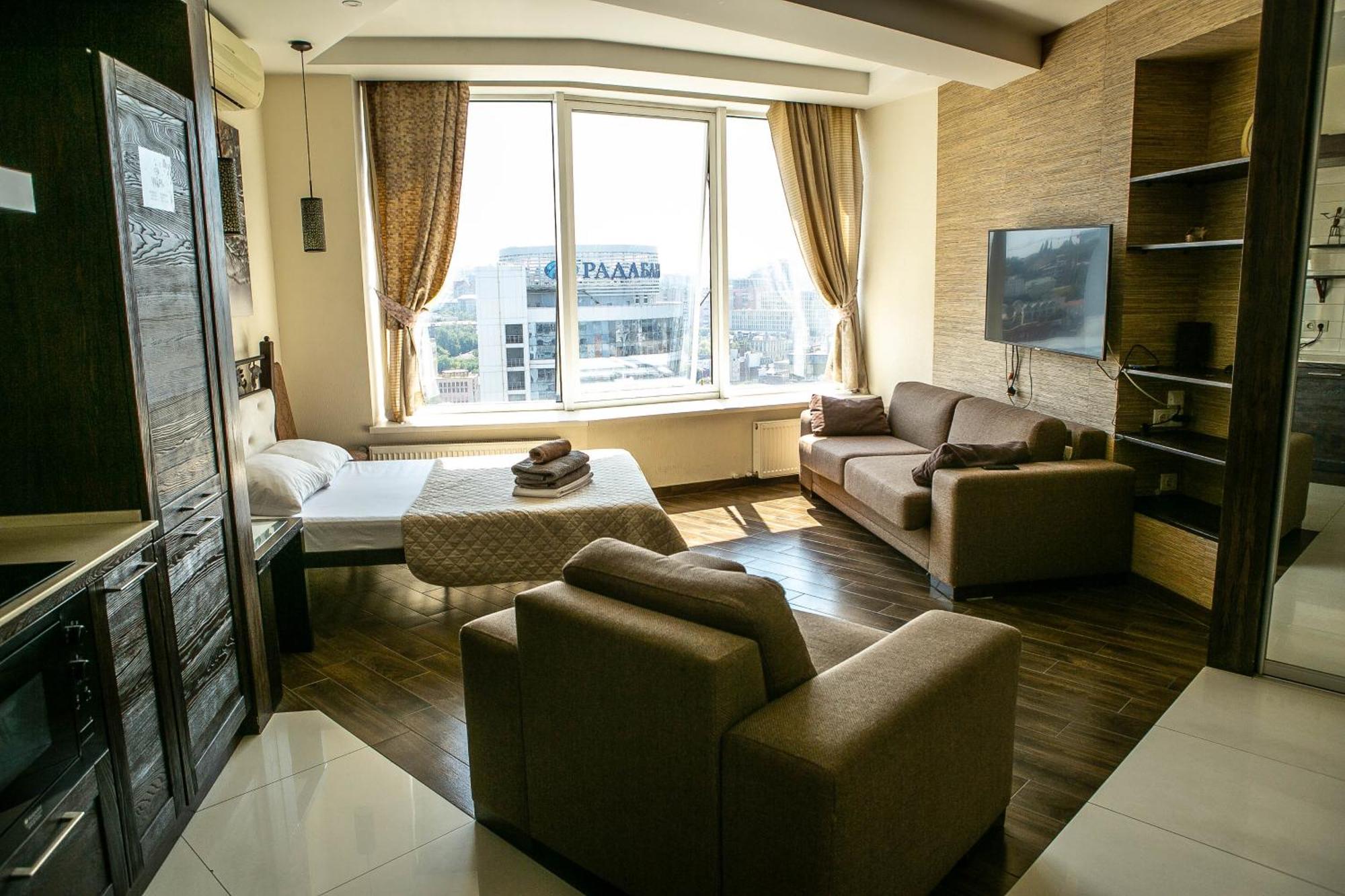 Doba In Ua Most-Sity Apartments Днепър Екстериор снимка